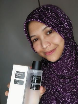 [Coxir] Black Snail Collagen Toner — 5점을 준 리뷰어가 2022년 8월 올린 사용 사진