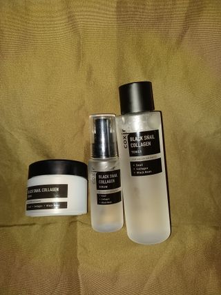 Black Snail Collagen Trio Set [Toner, Serum and Cream] — 4점을 준 리뷰어가 2021년 10월 올린 사용 사진
