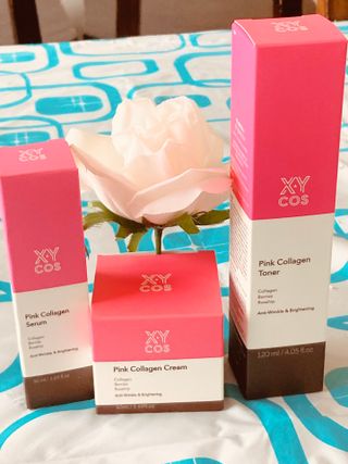 Pink Collagen Line [Toner, Serum, Cream] — 5점을 준 리뷰어가 2021년 9월 올린 사용 사진