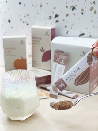 [쿠누트라] K・ENZYME 아연 카카오/3gx30 파우더 스틱 — 5점을 준 리뷰어가 2022년 7월 올린 사용 사진