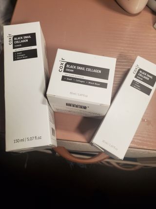 Black Snail Collagen Trio Set [Toner, Serum and Cream] — 4점을 준 리뷰어가 2021년 10월 올린 사용 사진