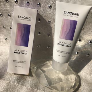 바노바기 코스메틱 바노바기 밀크 씨슬 리페어 크림 50ml — 5점을 준 리뷰어가 2023년 3월 올린 사용 사진