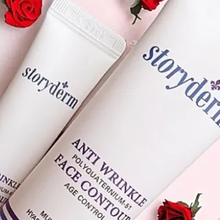 [스토리덤] 안티 링클 아이 컨투어 15ml + 안티 링클 페이스 컨투어 50ml — 5점을 준 리뷰어가 2024년 1월 올린 사용 사진