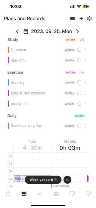 도트타이머 Metaverse time management app, Dote Timer ⏲️ 1 premium lifetime pass, 10 one-year subscriptions — 4점을 준 리뷰어가 2023년 9월 올린 사용 사진