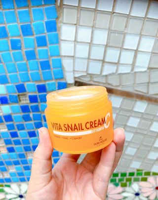 [THE SKIN HOUSE] Vita Snail Cream — 4.5점을 준 리뷰어가 2022년 11월 올린 사용 사진