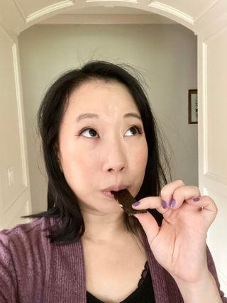 UNCLE NICK 한국 슈퍼 스낵 블랙 &amp; 블랙 김 스낵 — 5점을 준 리뷰어가 2021년 11월 올린 사용 사진