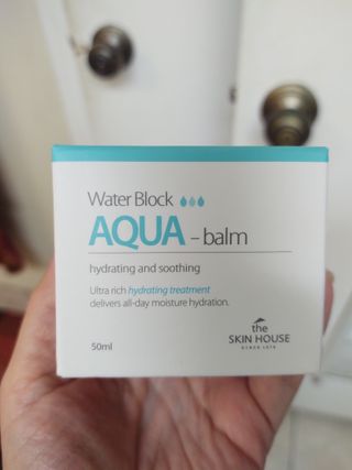 [THE SKIN HOUSE] Water Block Aqua Balm — 5점을 준 리뷰어가 2022년 4월 올린 사용 사진