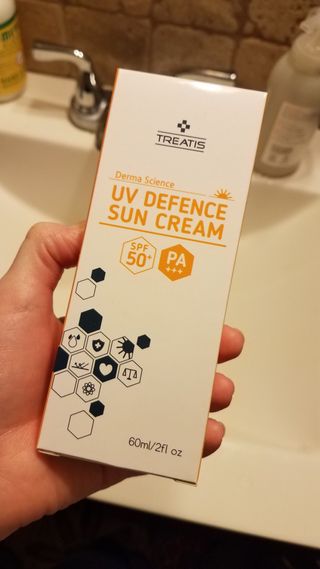 트리티스 US [TREATIS] UV Defence Sun Cream PA+++ / SPF50+ — 5점을 준 리뷰어가 2021년 2월 올린 사용 사진