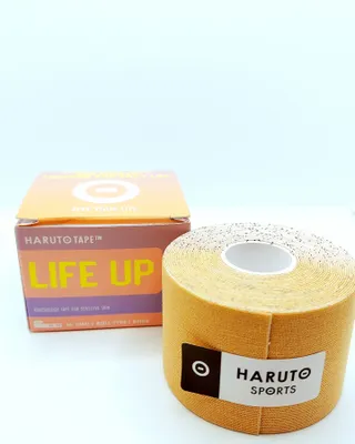 HARUTO 하루토 라이프 UP 엑스트라 센서티브 키네시올로지 테이프 — 4점을 준 리뷰어가 2023년 5월 올린 사용 사진