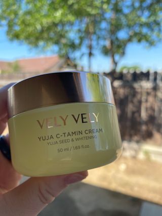 VELY VELY Yuja C-tamin Cream — 5점을 준 리뷰어가 2021년 5월 올린 사용 사진