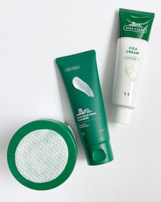 시카 클리어 스팟 패치(10mm 18ea &amp; 12mm 30ea) &amp; 데일리 수딩 마스크 &amp; CICA 크림100ml — 2.5점을 준 리뷰어가 2023년 7월 올린 사용 사진