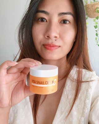 [THE SKIN HOUSE] Vita Snail Cream — 4점을 준 리뷰어가 2022년 3월 올린 사용 사진