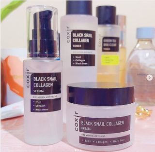 Black Snail Collagen Trio Set [Toner, Serum and Cream] — 5점을 준 리뷰어가 2021년 8월 올린 사용 사진