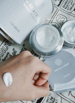 CRE8SKIN(크리에이트스킨) 화사한크림 — 4점을 준 리뷰어가 2022년 3월 올린 사용 사진