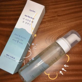 제주인디 폴리인디고 내 피부에 쪽 폼클렌징 — 5점을 준 리뷰어가 2021년 9월 올린 사용 사진