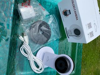 온습도 모니터와 스마트 리모컨이 탑재된 EGLOO cam S4 1080P Wi-Fi 스마트 카메라 — 5점을 준 리뷰어가 2021년 5월 올린 사용 사진