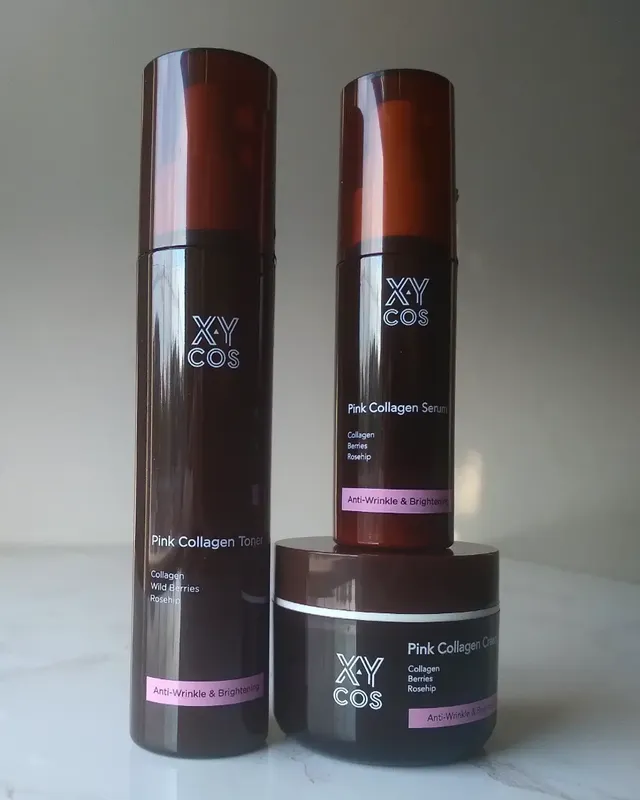 Pink Collagen Line [Toner, Serum, Cream] 리뷰 사진