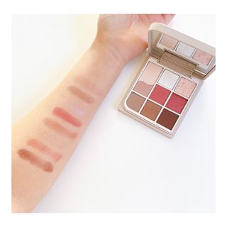 하트퍼센트 Heart Percent Dote on Mood Eye Palette CHERRY-LIKE FACETS — 5점을 준 리뷰어가 2021년 11월 올린 사용 사진