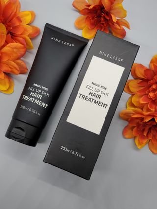 나인레스 매지나인 필 업 실크 트리트먼트 200ml 6.76 fl. 온스 유형에 남겨 — 4.5점을 준 리뷰어가 2022년 6월 올린 사용 사진