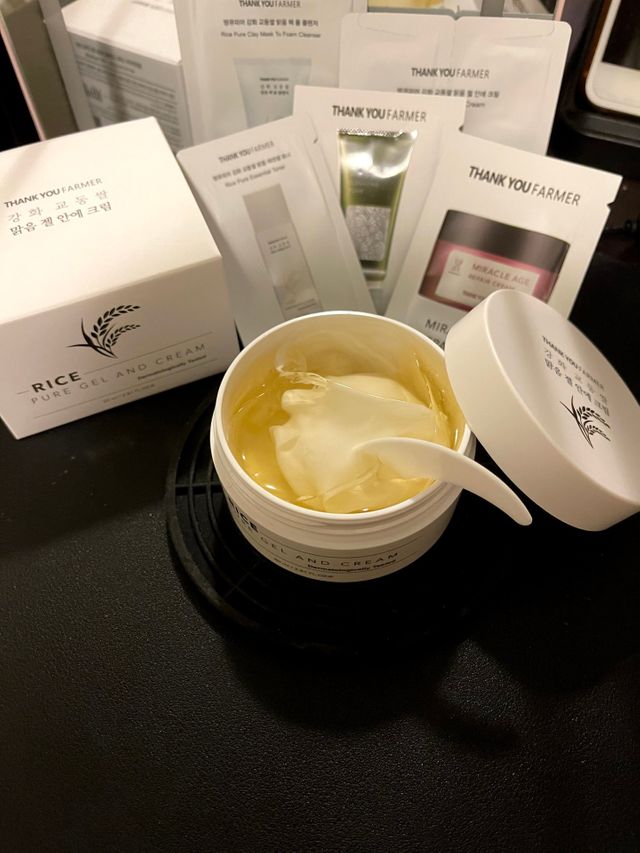 땡큐 파머 라이스 퓨어 젤 앤 크림 리뷰 사진