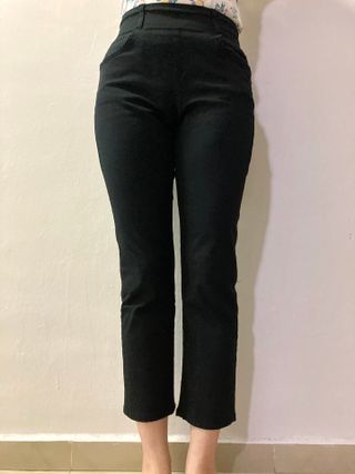 [캔마트]Perfect Pants40verSummer 면 MA05137 Ivory / Black A 쇼트 타입 / B 롱 타입 — 5점을 준 리뷰어가 2021년 8월 올린 사용 사진