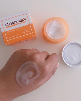 [THE SKIN HOUSE] Vita Snail Cream — 4점을 준 리뷰어가 2022년 3월 올린 사용 사진