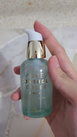 [THE SKIN HOUSE] Pore Control Powder Serum 50ml — 5점을 준 리뷰어가 2022년 8월 올린 사용 사진
