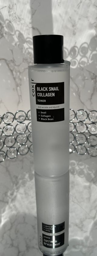 [Coxir] Black Snail Collagen Toner — 3점을 준 리뷰어가 2022년 3월 올린 사용 사진