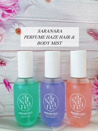 PERFUME HAZE HAIR &amp; BODY MIST 퍼퓸 헤이즈 헤어 &amp; 바디 미스트 — 5점을 준 리뷰어가 2023년 4월 올린 사용 사진