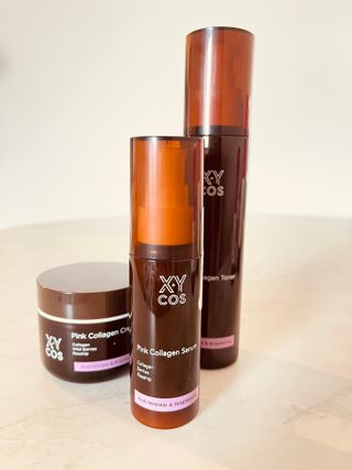 Pink Collagen Line [Toner, Serum, Cream] — 5점을 준 리뷰어가 2021년 10월 올린 사용 사진