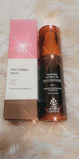 Pink Collagen Line [Toner, Serum, Cream] — 5점을 준 리뷰어가 2021년 10월 올린 사용 사진