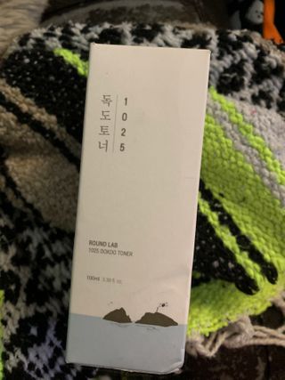 라운드 랩 1025 독도 토너 100ml — 5점을 준 리뷰어가 2021년 2월 올린 사용 사진