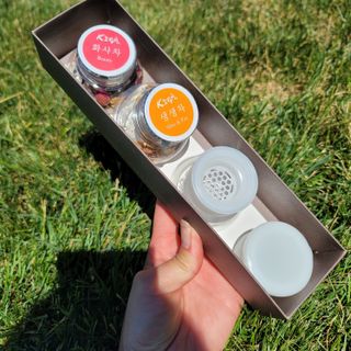 K-doraji PSI TEA Infuser Water Bottle, Easy Tea Making with Cute Tea Infuser, cold brew tea — 4점을 준 리뷰어가 2021년 7월 올린 사용 사진