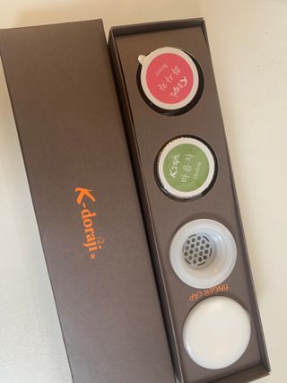 K-doraji PSI TEA Infuser Water Bottle,  Easy Tea Making with Cute Tea Infuser, cold brew tea. — 5점을 준 리뷰어가 2021년 10월 올린 사용 사진