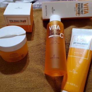 Vita Snail Trio Set [First Essence, Cream, Gel Cleanser] — 5점을 준 리뷰어가 2021년 9월 올린 사용 사진