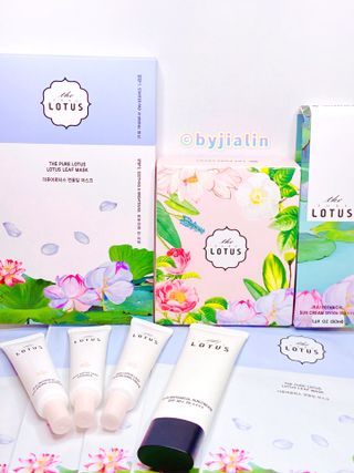제주 보태니컬 선크림/더 퓨어 로터스 어메니티 세트/연꽃잎 마스크 - 진정 — 4점을 준 리뷰어가 2022년 8월 올린 사용 사진