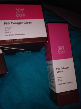 Pink Collagen Line [Toner, Serum, Cream] — 5점을 준 리뷰어가 2021년 10월 올린 사용 사진