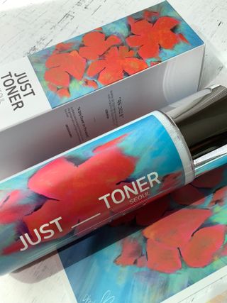 저스트 코스메틱 [JUST COSMETIC SKIN CARE SET] JUST TONER, JUST SERUM, JUST CREAM — 5점을 준 리뷰어가 2023년 5월 올린 사용 사진