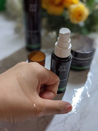 Cica Green Line [Toner, Serum, Cream] — 3.5점을 준 리뷰어가 2021년 9월 올린 사용 사진