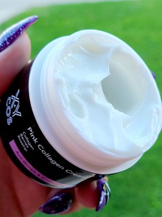[Vegan] Pink Collagen Cream — 4점을 준 리뷰어가 2022년 1월 올린 사용 사진