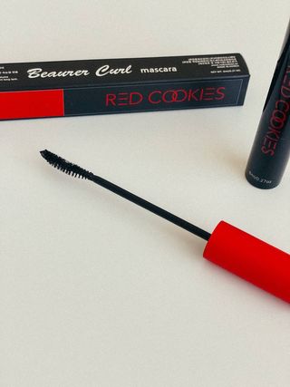 RED COOKIES Beaurer Curl Mascara Black Color Water-proof Smudge-proof Macara — 5점을 준 리뷰어가 2025년 2월 올린 사용 사진