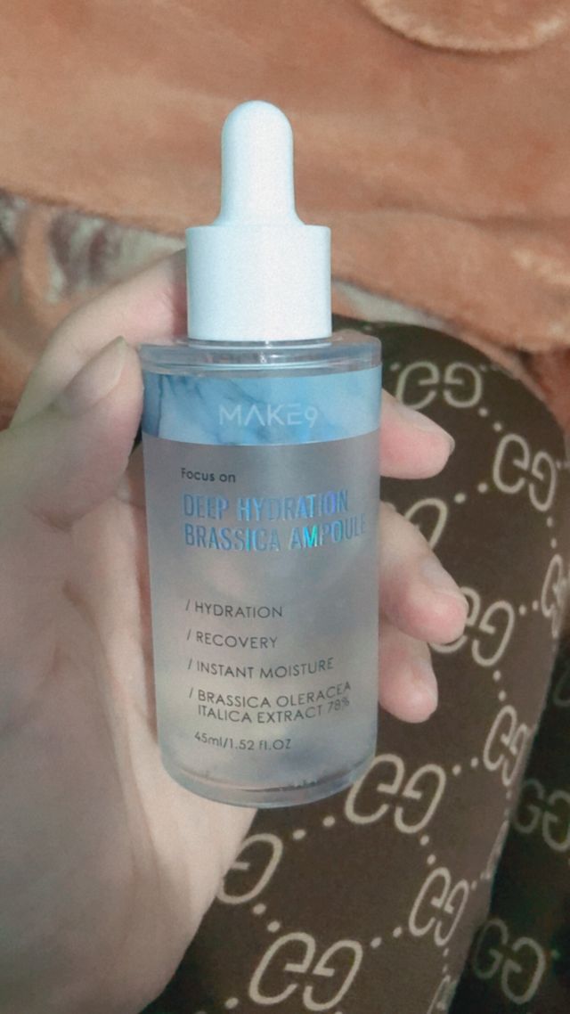 메이크나인 딥 하이드레이션 브라시카 앰플 45ML 리뷰 사진