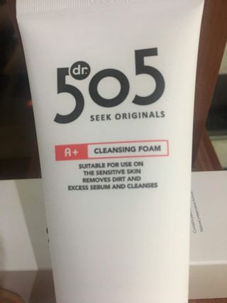 닥터505 APLUS 클렌징폼 — 5점을 준 리뷰어가 2021년 7월 올린 사용 사진