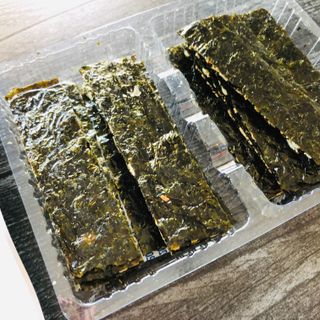 UNCLE NICK 한국 슈퍼 스낵 블랙 &amp; 블랙 김 스낵 — 3점을 준 리뷰어가 2021년 12월 올린 사용 사진
