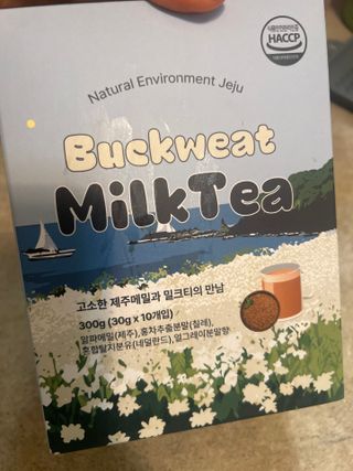 느랑풀 USA_ [neurangpul] JEJU BUCKWHEAT MILKTEA 30g*10 — 5점을 준 리뷰어가 2025년 7월 올린 사용 사진