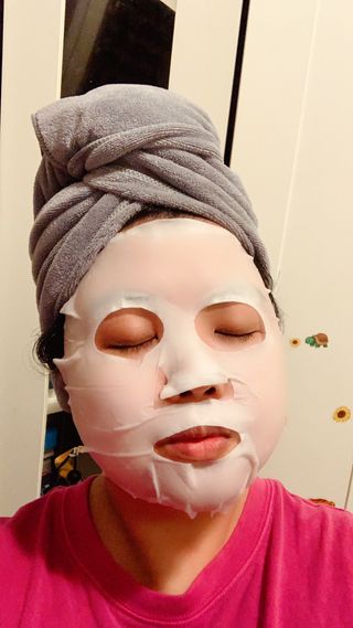 트리티스 [Treatis] Facial Sheet Mask — 5점을 준 리뷰어가 2020년 12월 올린 사용 사진
