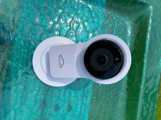 온습도 모니터와 스마트 리모컨이 탑재된 EGLOO cam S4 1080P Wi-Fi 스마트 카메라 — 5점을 준 리뷰어가 2021년 5월 올린 사용 사진