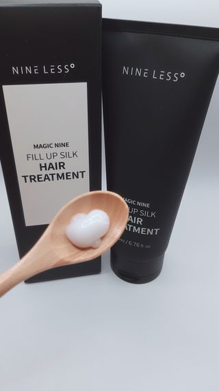 나인레스 매지나인 필 업 실크 트리트먼트 200ml 6.76 fl. 온스 유형에 남겨 — 5점을 준 리뷰어가 2022년 4월 올린 사용 사진