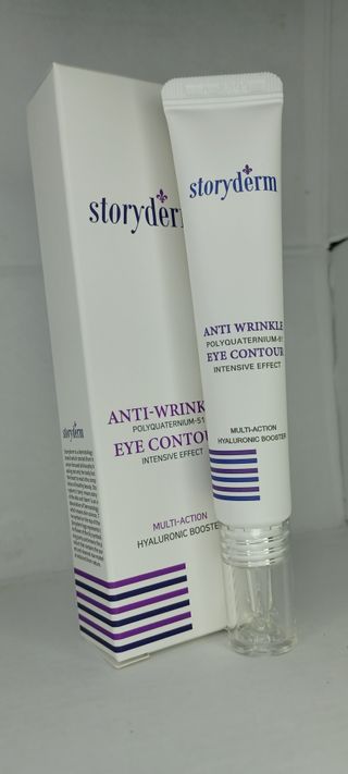 [스토리덤] 안티 링클 아이 컨투어 15ml + 안티 링클 페이스 컨투어 50ml — 4점을 준 리뷰어가 2023년 8월 올린 사용 사진