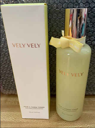 VELY VELY Yuja C-Tamin Toner — 4점을 준 리뷰어가 2021년 4월 올린 사용 사진